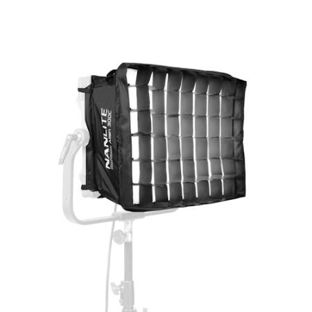 Nanlite SB-AL300 - softbox z gridem do lampy panelowej Nanlite Alien 300C_2